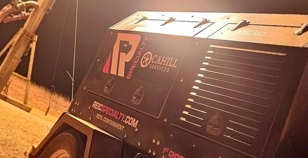 Heavy equipment storage container rental for construction sites and industrial use.