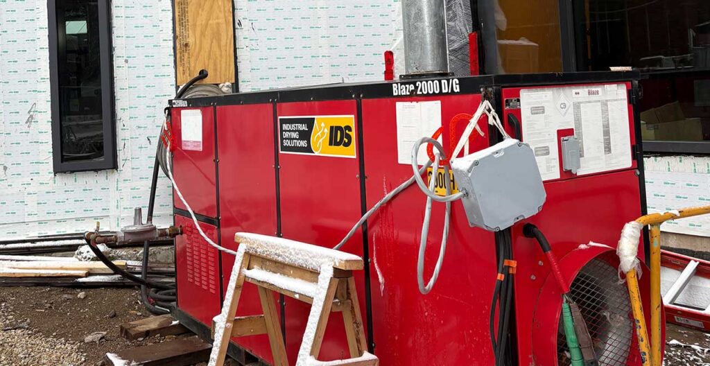 Industrial equipment rental for construction projects at REIC Specialty Rentals.