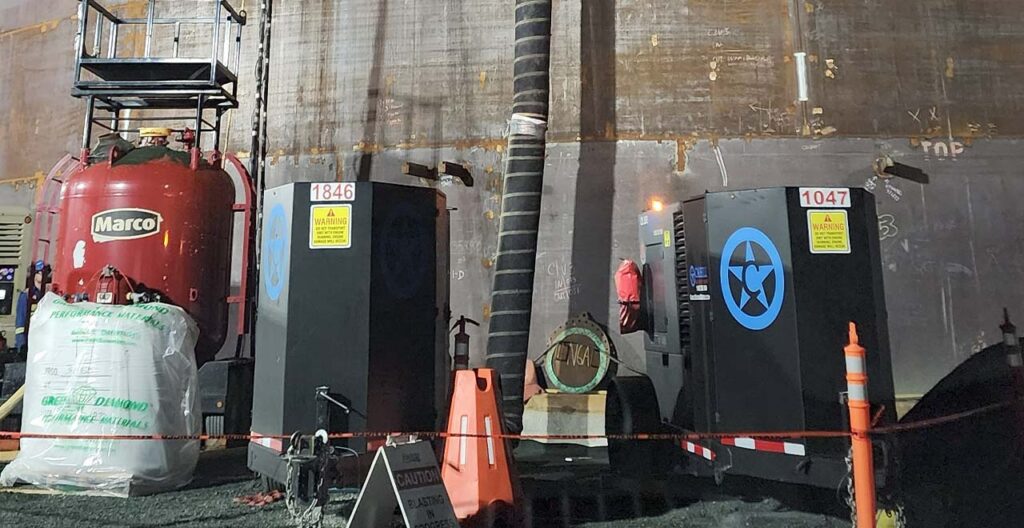 Portable industrial generators rental for construction site power solutions.